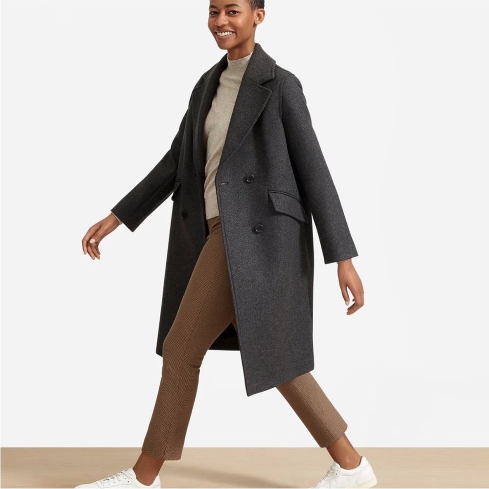 EVERLANE Italian reWool Overcoat - Picture 10 of 11